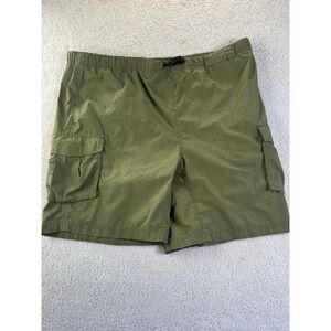 Timberland Cargo Shorts Mens Green Pockets Cotton polyester Blend Board  Sz.XL